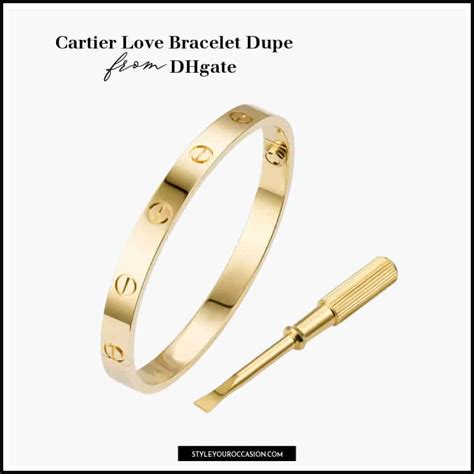 cartier love bracelet dupe gold|cartier love bracelet inside engraving.